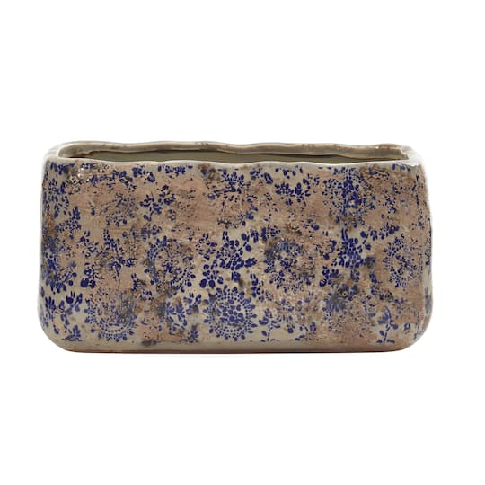 5" Tuscan Ceramic Rectangle Planter